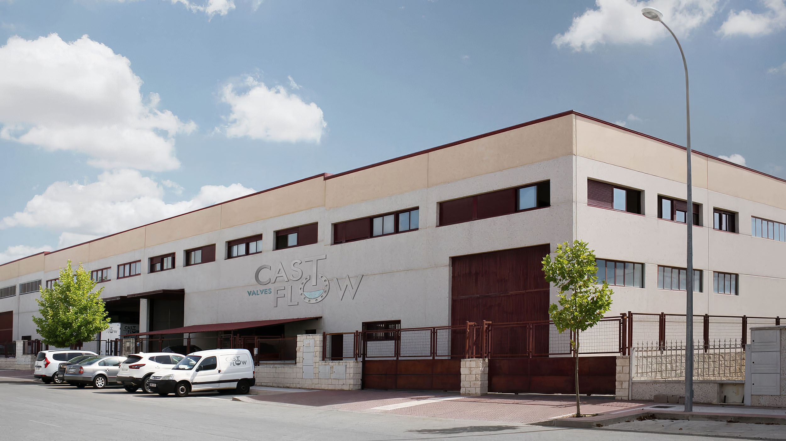 CastFlow factory building exterior — Humanes, Madrid