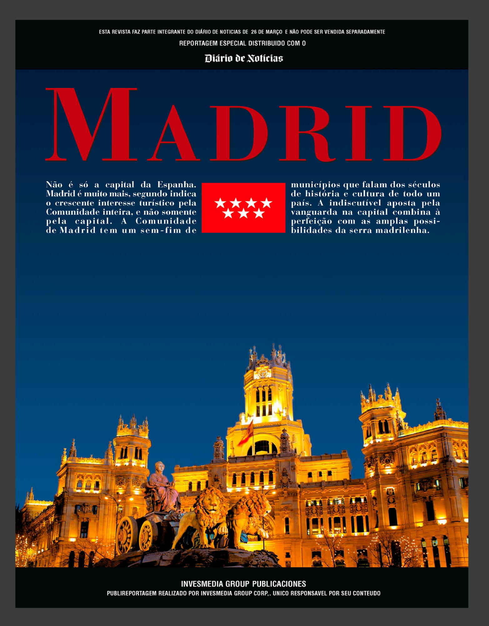 Diário de Notícias — Madrid feature, Portuguese edition
