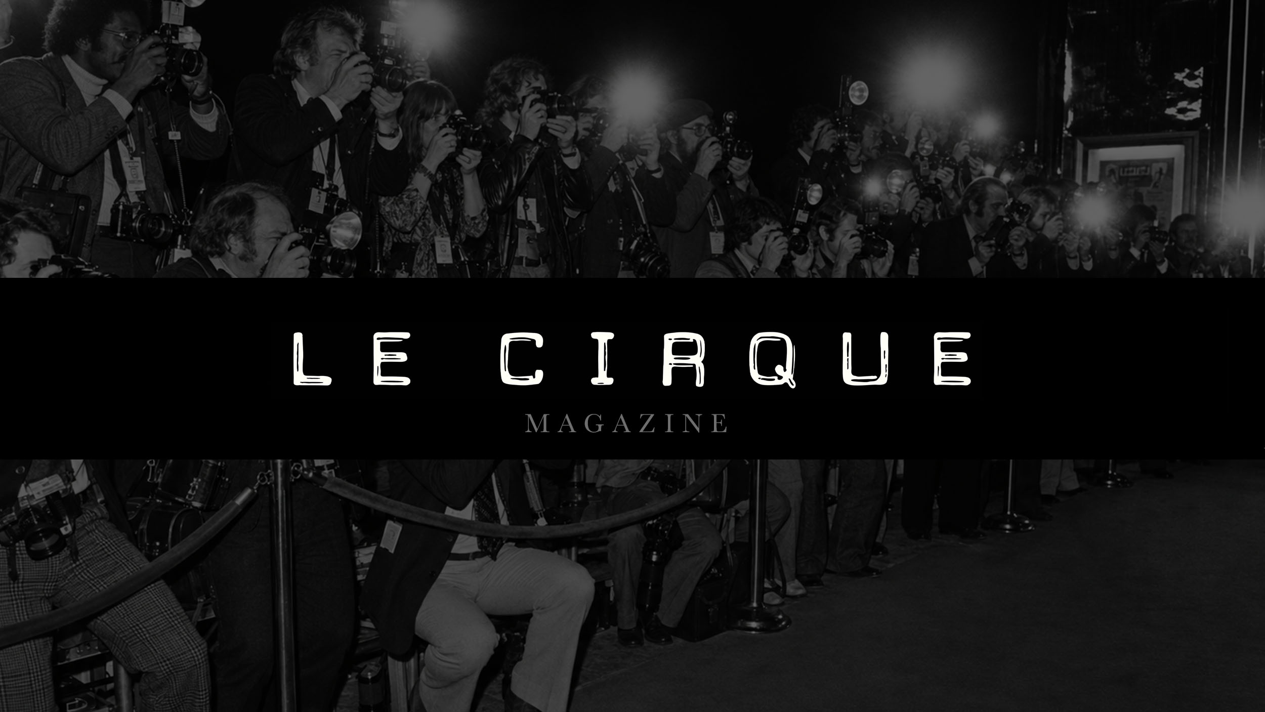 Le Cirque Magazine — luxury editorial spread detail